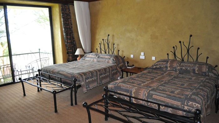 Rom på Serengeti Sopa Lodge